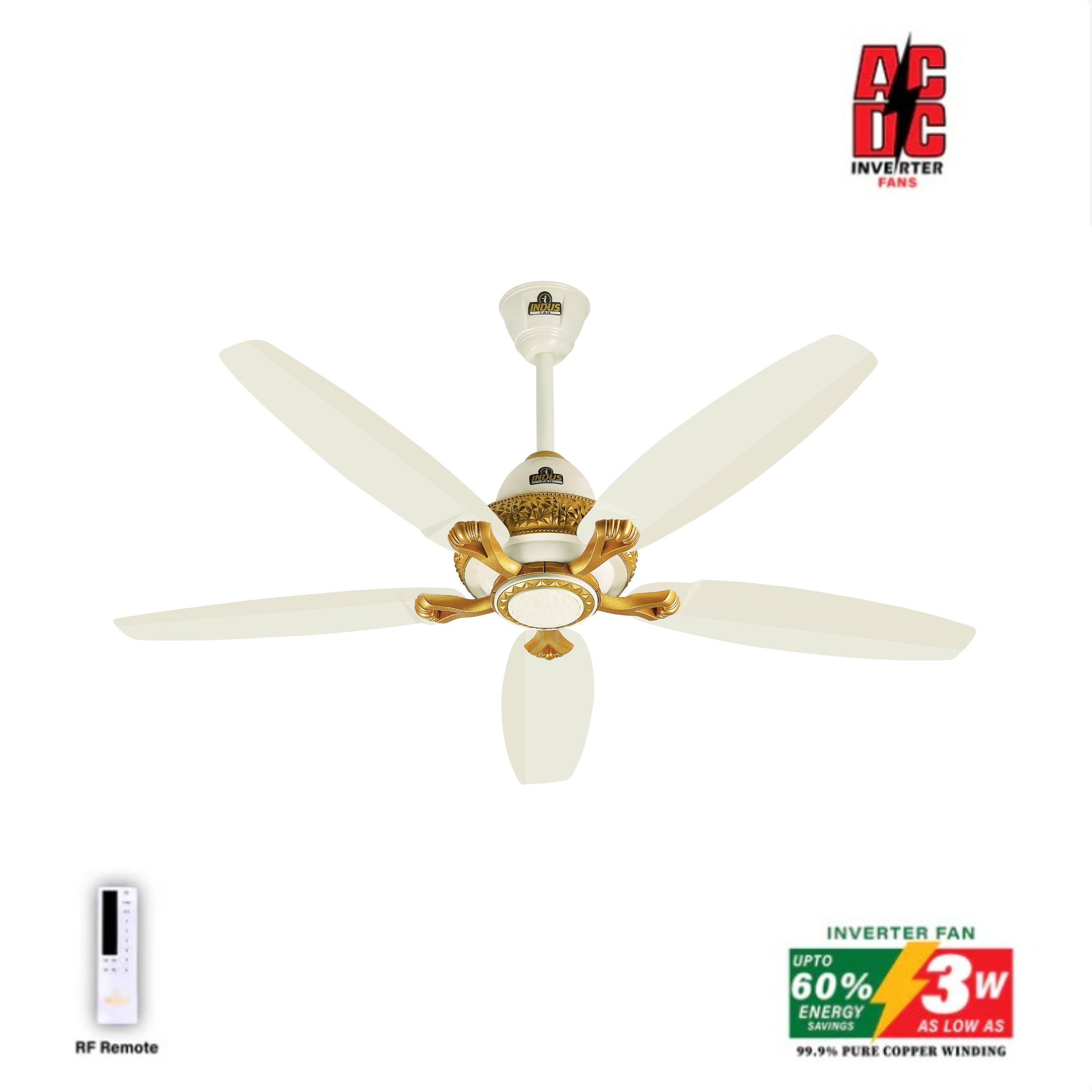 Marvel Model Ceiling Fan (AC DC Solar Fans) | AC DC Fan In Pakistan