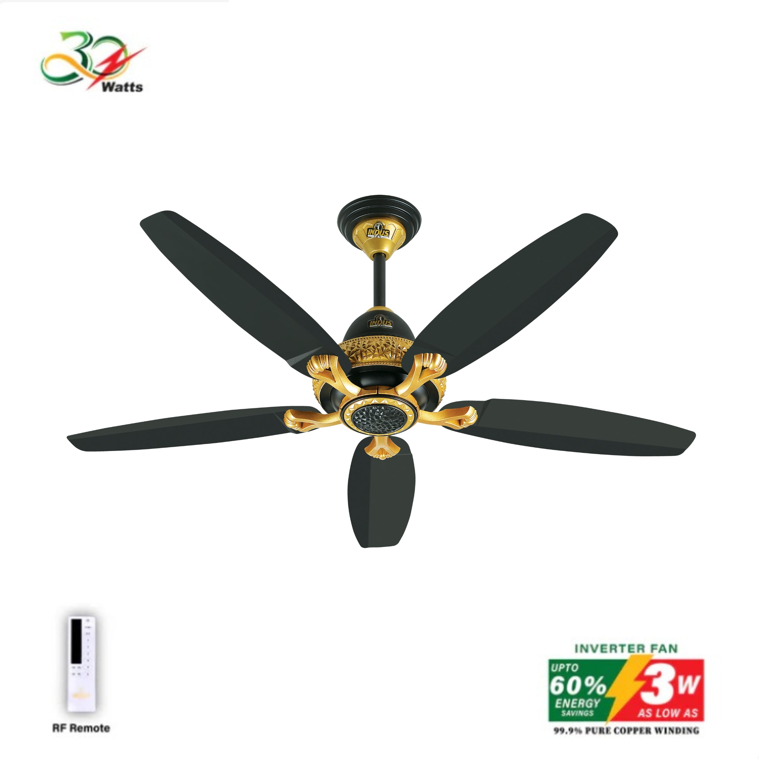 Marvel Ceiling Fan (30-Watt Inverter Fans)