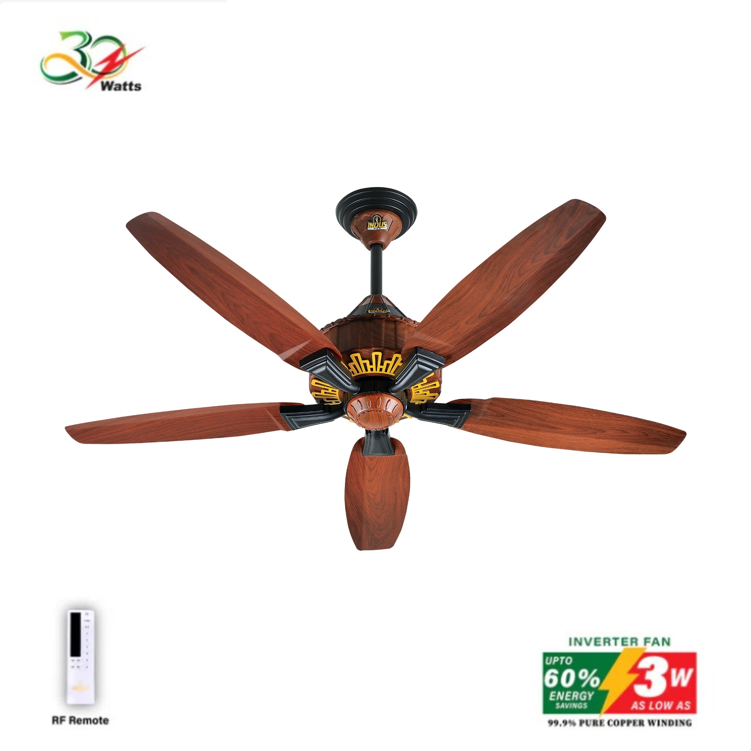 Tulip Ceiling Fan (30-Watt Inverter Fans)