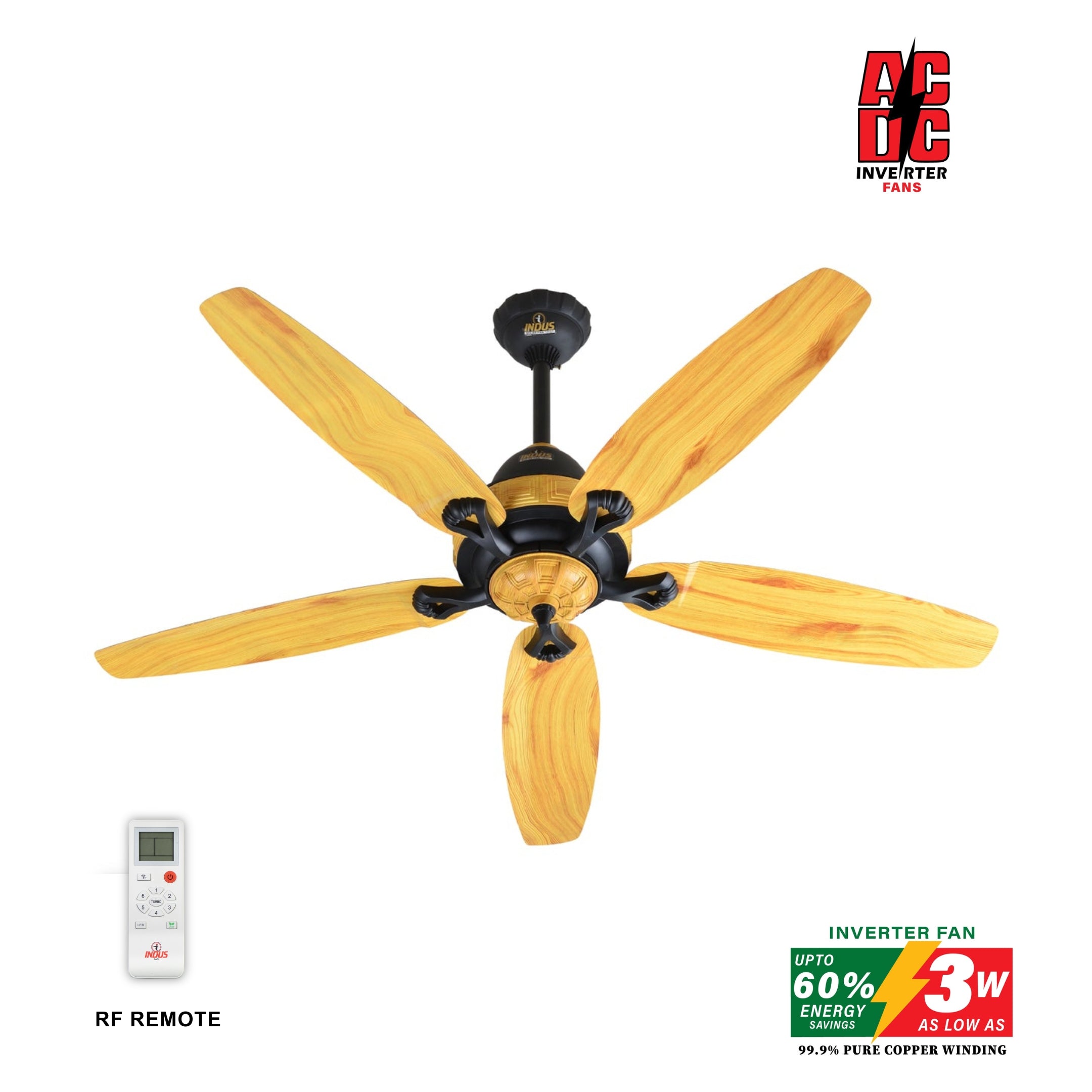 Marvel Plus Model Ceiling Fan (AC DC Fan)