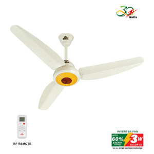 Prime Model Ceiling Fan (30-Watt Inverter Fans)
