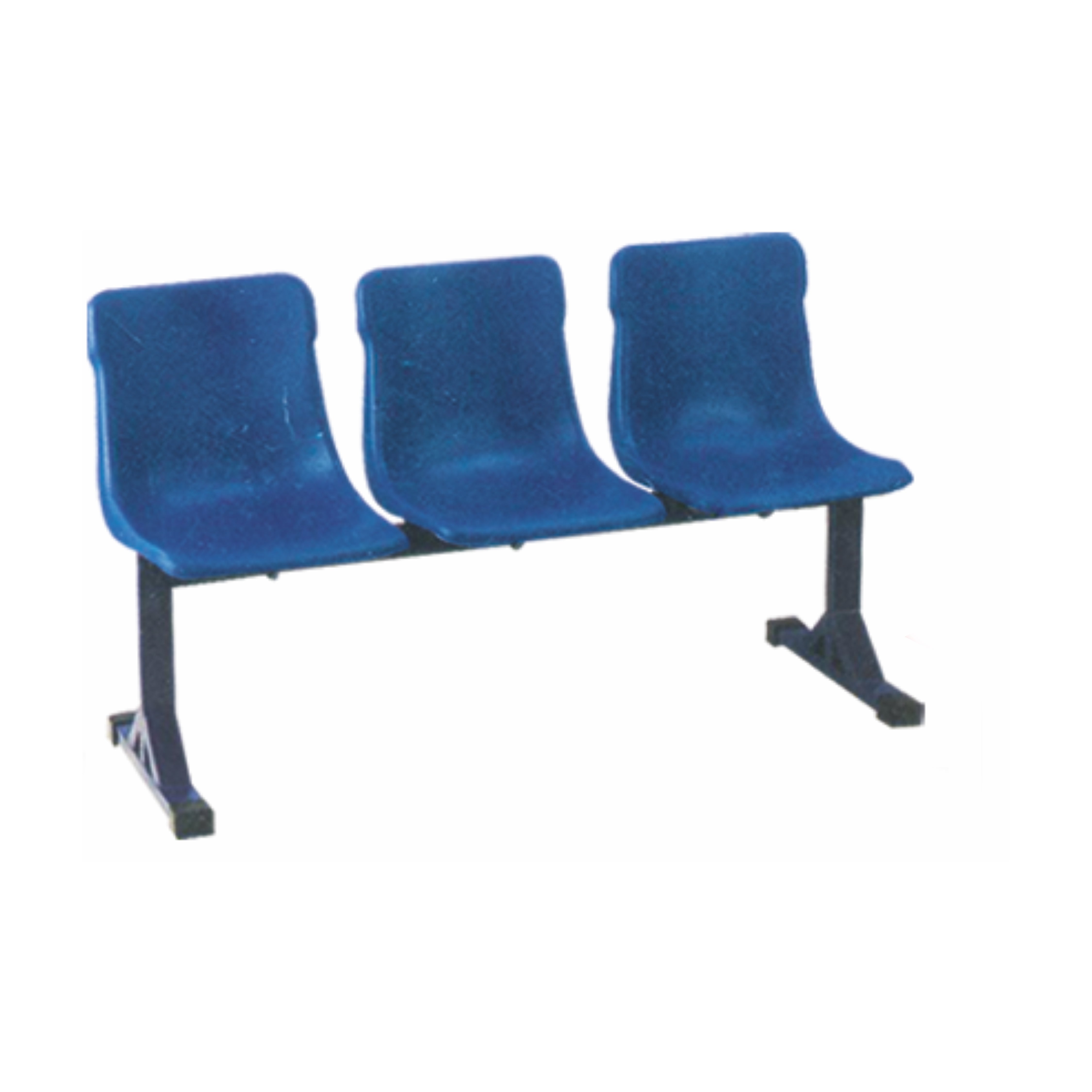 Plastic Shell 3 Seater