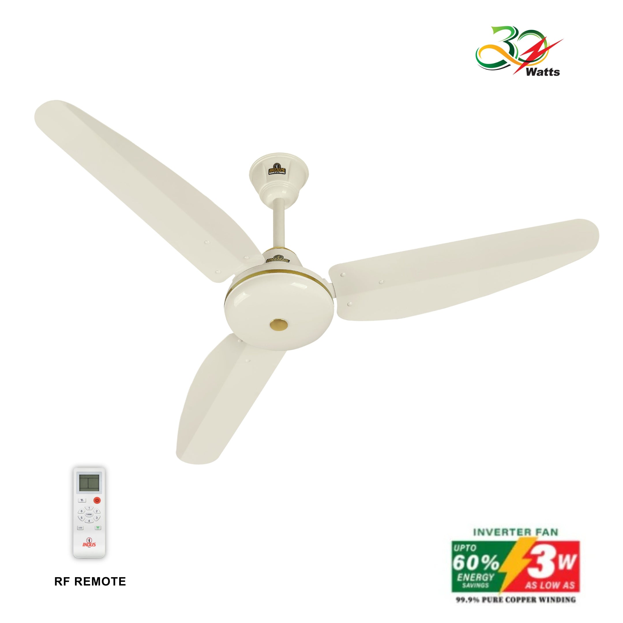 Supreme 30 watt ceiling fan