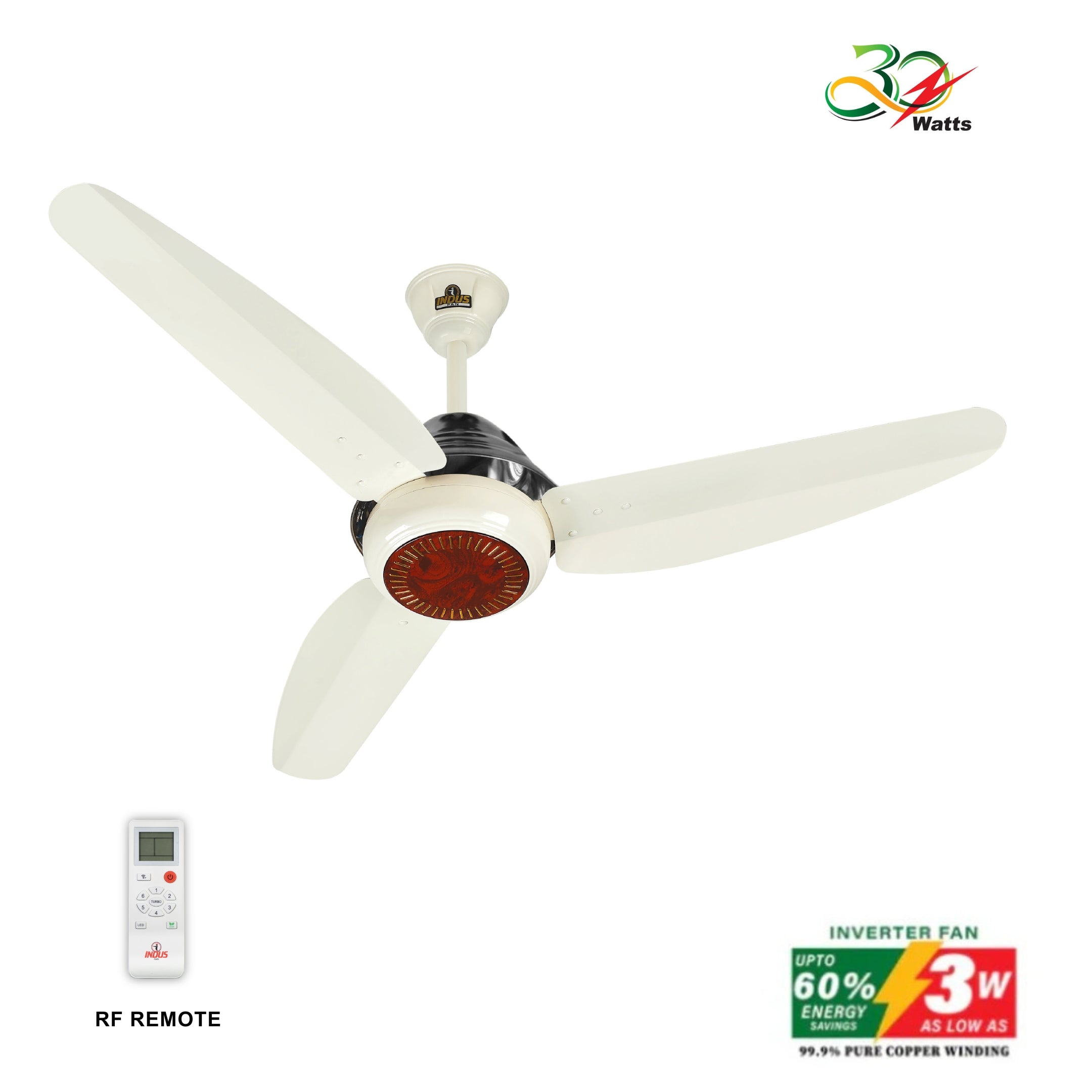 Waterproof Model Ceiling Fan (30-Watt Inverter fans)