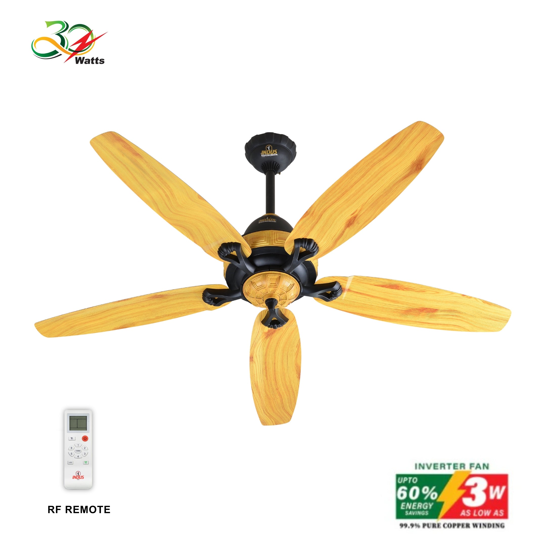 Marvel Plus Ceiling Fan (30 Watt Inverter fans)